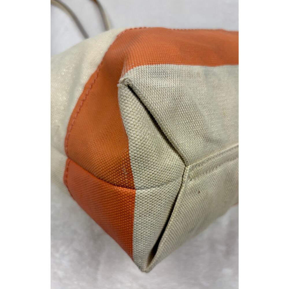 Coach Pierre Le Tan Beach Umbrella Canvas Tote with Luggage Tag - Picture 9 of 17